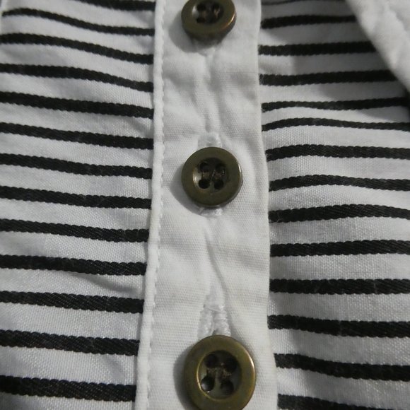 JOSEPH A. | medium | Pullover Sweater With Faux Striped Shirt | Rolled Cuffs - Picture 9 of 16